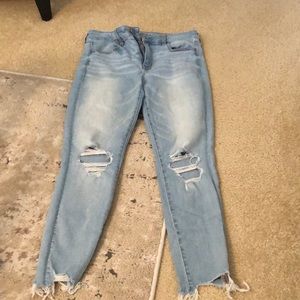 American Eagle High Rise Jegging Crop